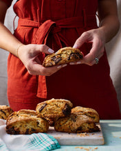 Load image into Gallery viewer, Coconut Dark Chocolate Scones