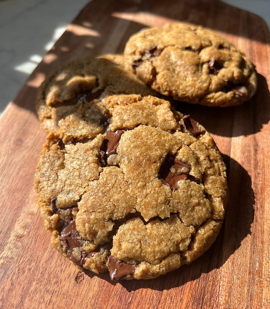 Pop-Up Vegan Cookie Butter Chip Cookies