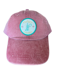 “Vintage” Hungry Gnome Emblem Leather Strap Hat
